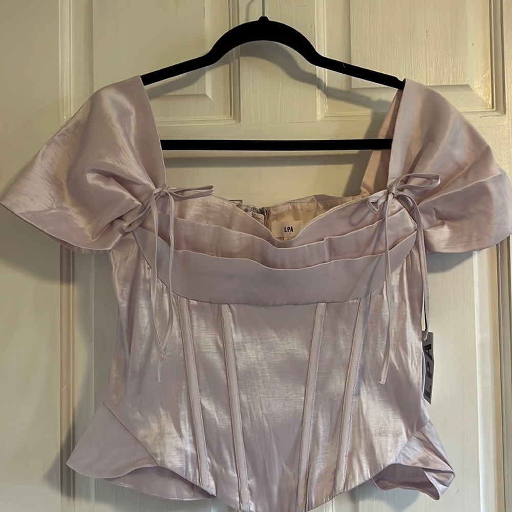 Lilac corset top